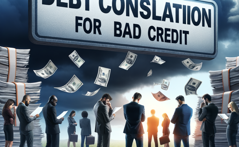 Debt consolidation loans for bad credit